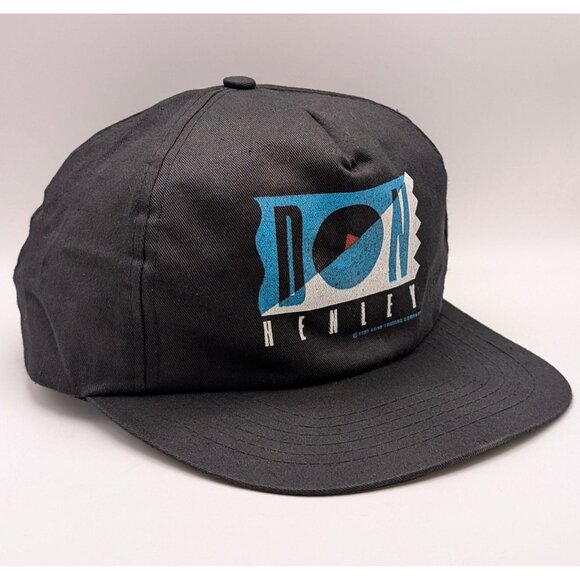 Vintage Don Henley 1990 Tour Snapback Hat Boys of Summer Concert Cap 90s VTG - Picture 1 of 6